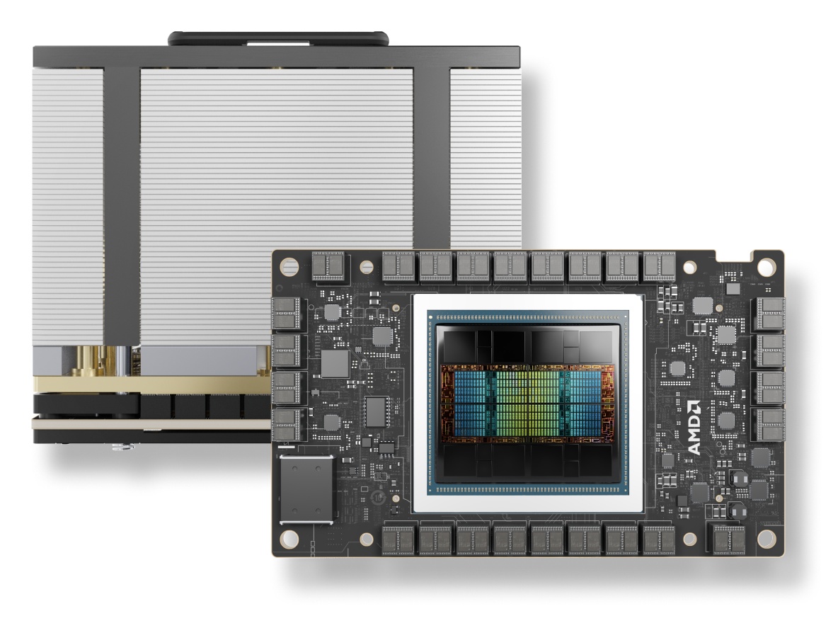 AMD Instinct MI300X OAM accelerator module
