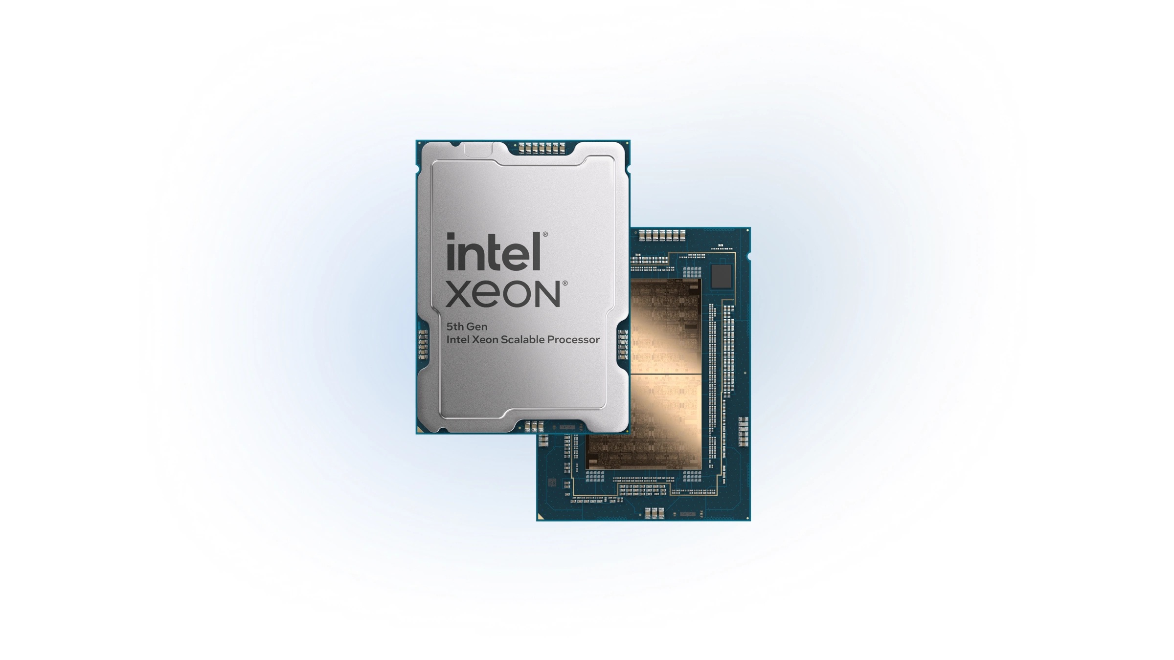 Intel Xeon Silver 4514Y processor, 5th Gen Xeon Scalable package